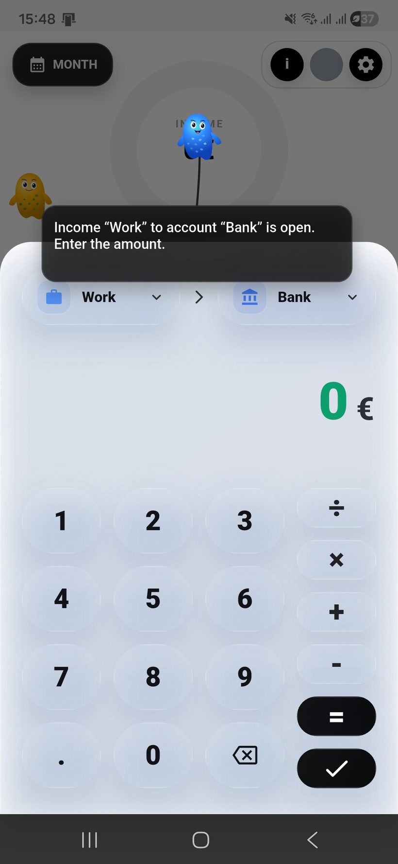 Income — screen 2